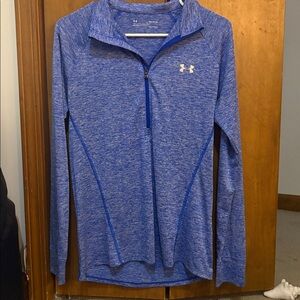 Under Armour Heathered Blue Performance Pullover